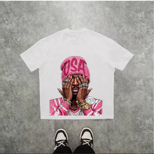 Graphic T-Shirt Pink Vision